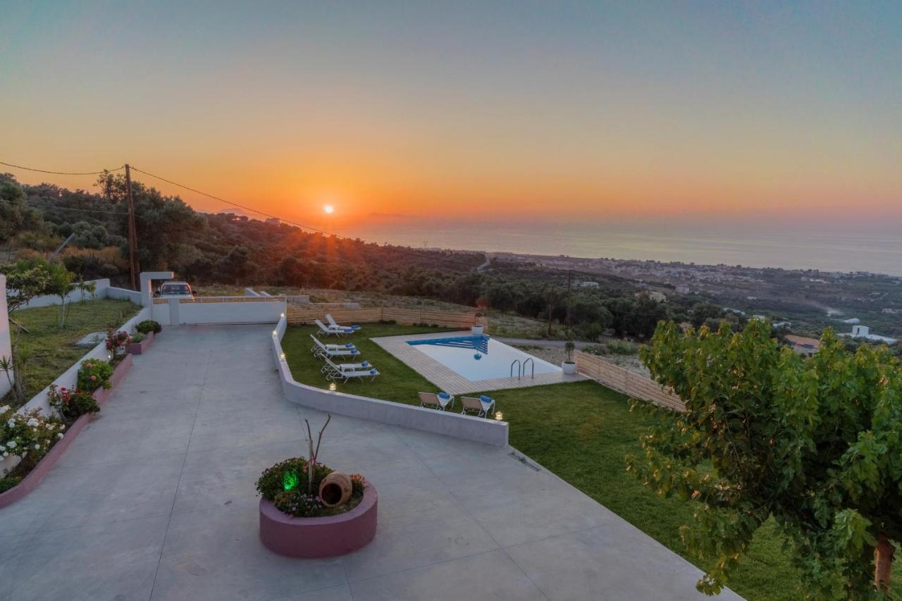 Alkistis Villa With Amazing Sea View Maroulás Extérieur photo