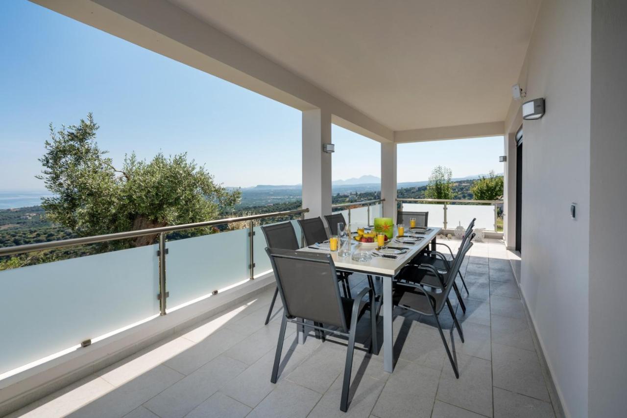 Alkistis Villa With Amazing Sea View Maroulás Extérieur photo