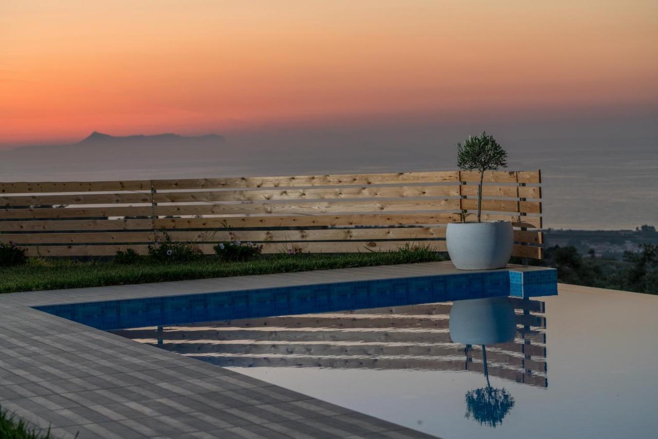 Alkistis Villa With Amazing Sea View Maroulás Extérieur photo