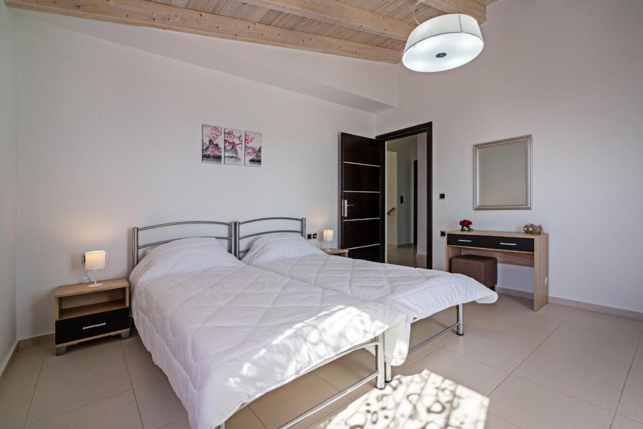 Alkistis Villa With Amazing Sea View Maroulás Extérieur photo