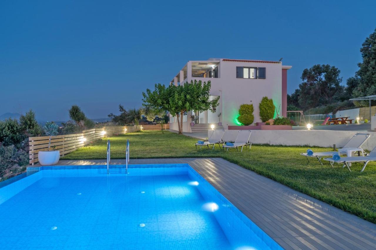 Alkistis Villa With Amazing Sea View Maroulás Extérieur photo