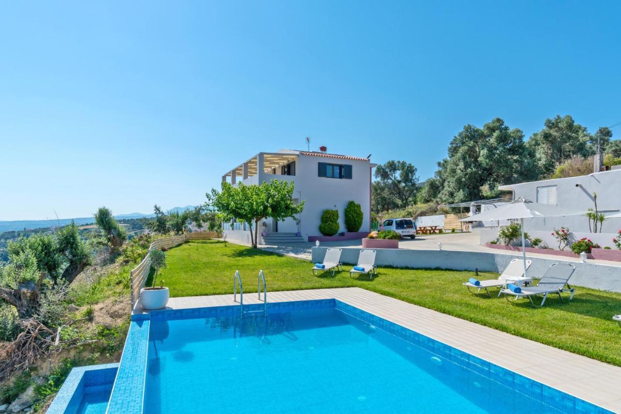 Alkistis Villa With Amazing Sea View Maroulás Extérieur photo