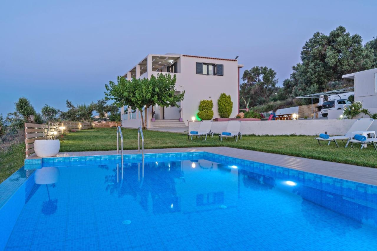 Alkistis Villa With Amazing Sea View Maroulás Extérieur photo
