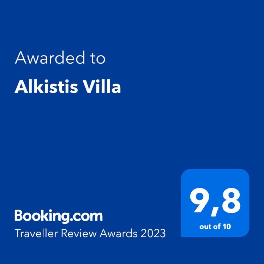 Alkistis Villa With Amazing Sea View Maroulás Extérieur photo